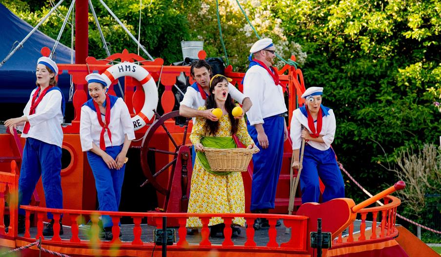 HMS Pinafore Outdoor Theatre Performance
