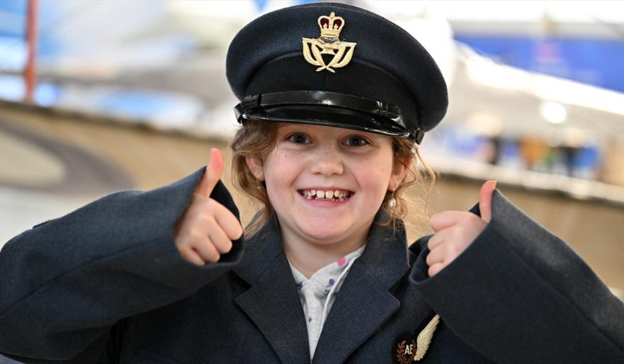Heroes of the air trail at RAF Museum Midlands