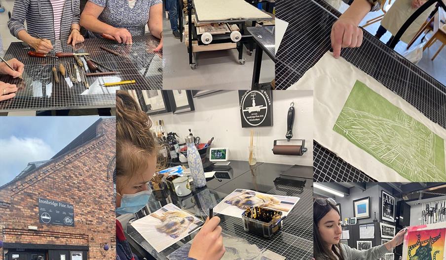 Ironbridge Fine Arts Printmaking Workshops