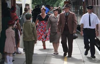 Telford Steam Railway 1940s event