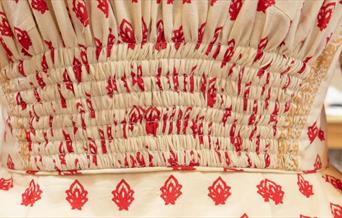 A dress from the Ironbridge Gorge Museum Costume Project