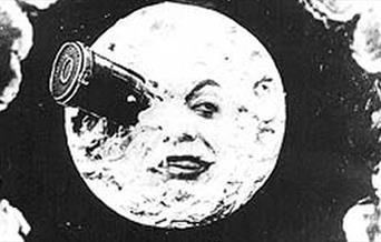 Screenshot from 'A Trip To The Moon' by Georges Méliès