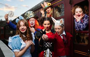Day Out with Alice and Friends at Telford Steam Railway
