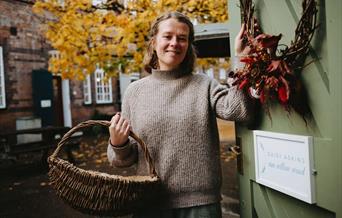Founder Daisy Askins outside her Studio