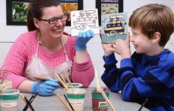 Tile Making educational workshop