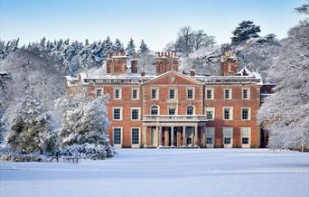 Weston Park in the snow