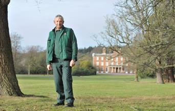 The head gardener at Weston Park