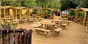 Outside seating at The Jungle Cafe