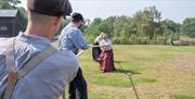 Tug of war at the Victorian Sports Weekend at Blists Hill Victorian Town