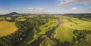 Views across to The Wrekin AONB