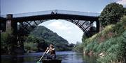 Eustace Rogers under the Iron Bridge