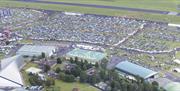 Birdseye view of RAF Cosford