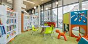 Interior of Southwater Library