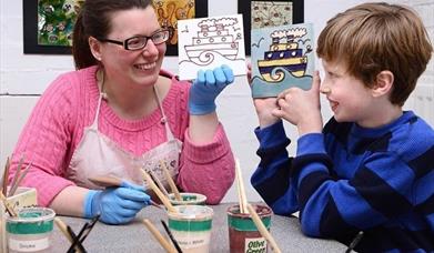 Tile Making educational workshop