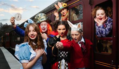 Day Out with Alice and Friends at Telford Steam Railway