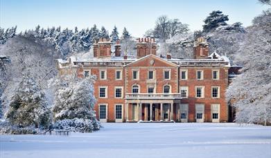 Weston Park in the snow