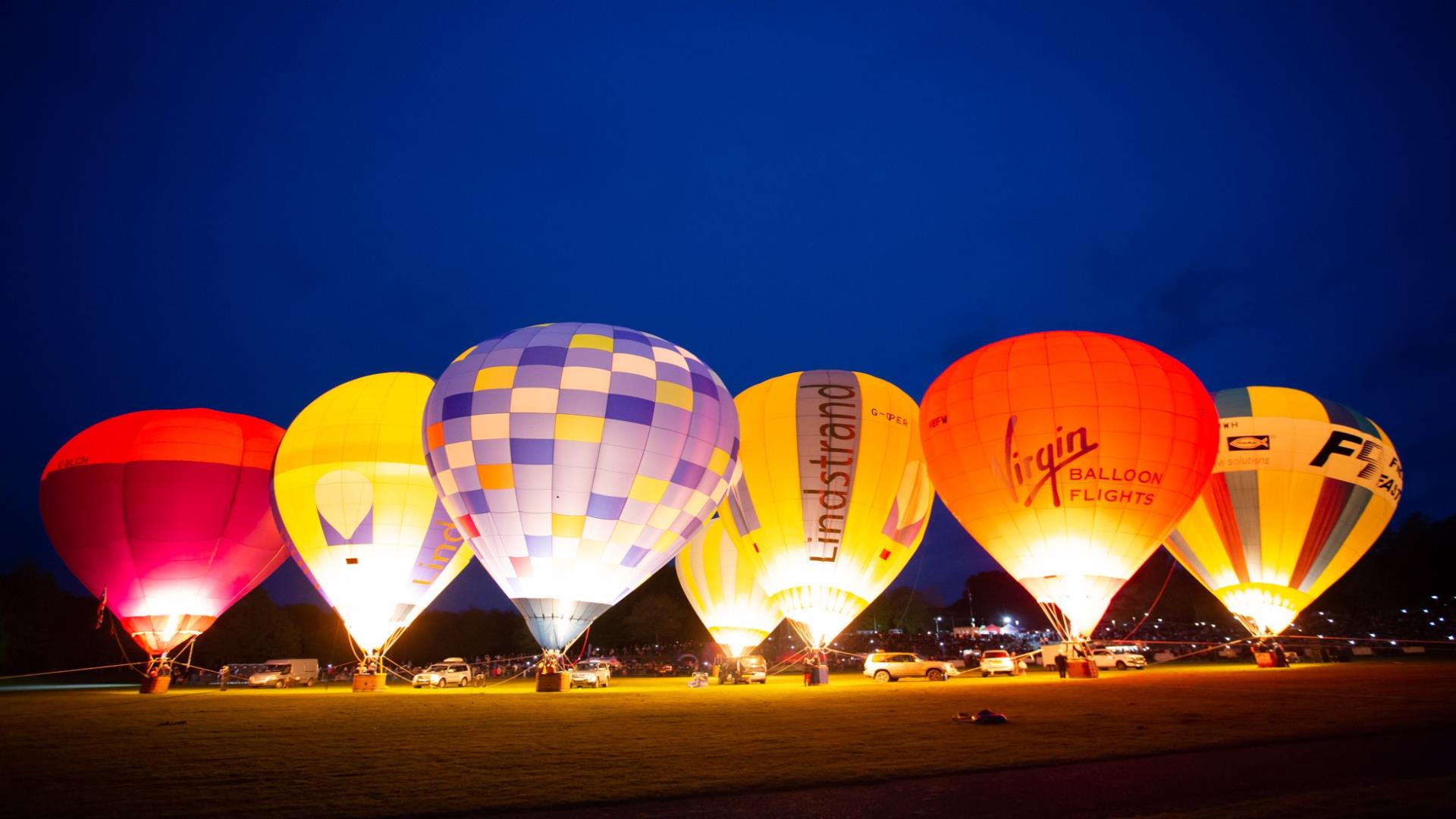 Balloons as Telford Balloon Fiesta