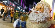 Model of Santa at Telford Christmas Market