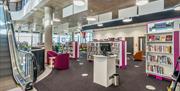 Interior of Southwater Library