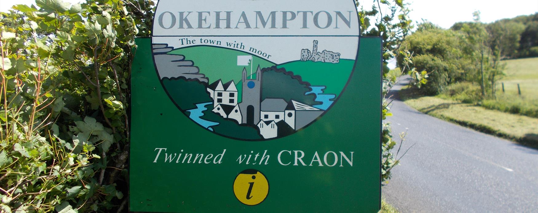 Okehampton Town Sign
