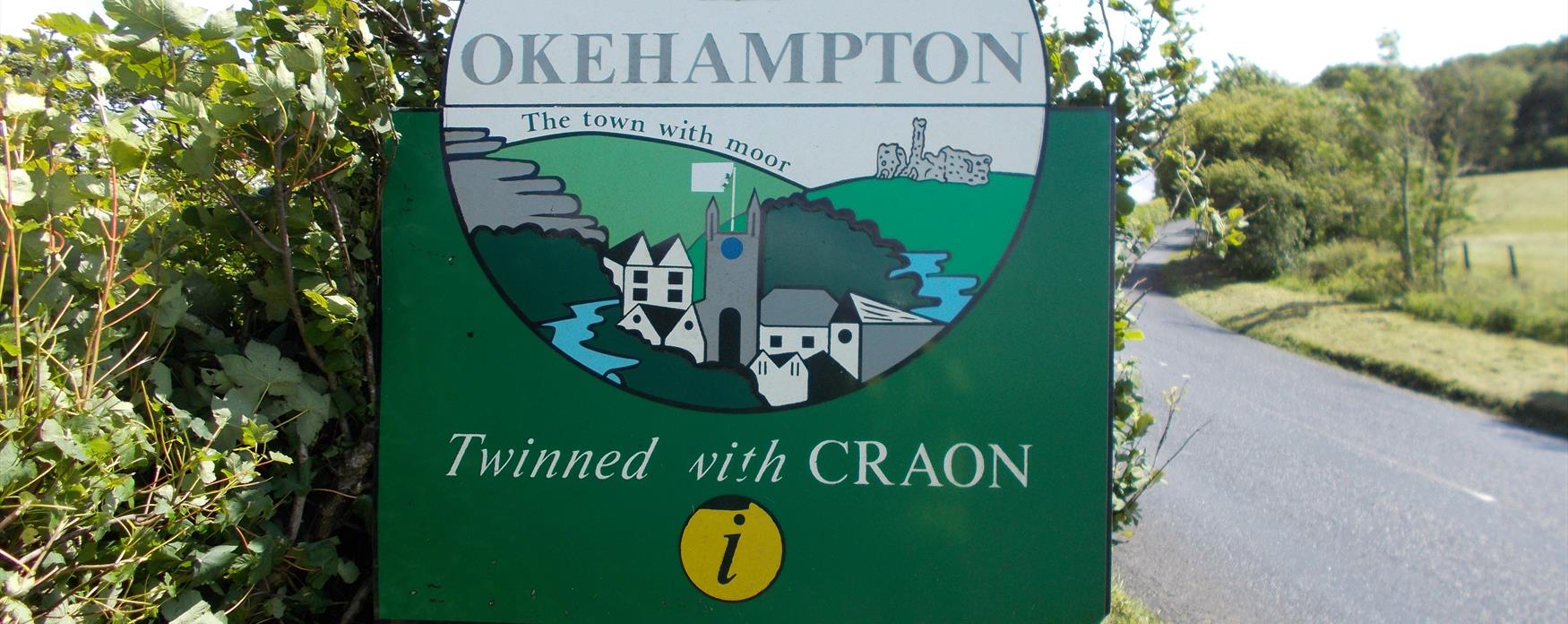 Okehampton Town Sign