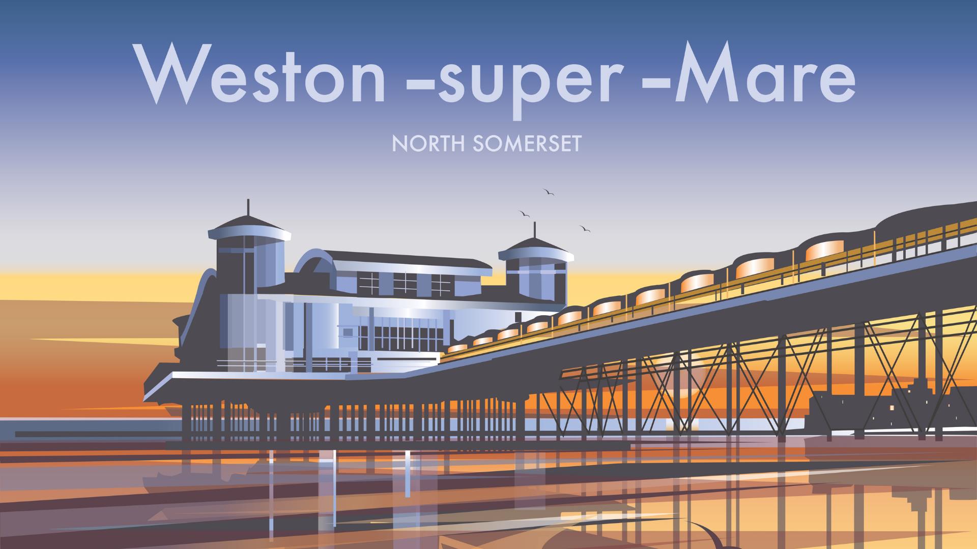 Stylised Image of the Grand Pier