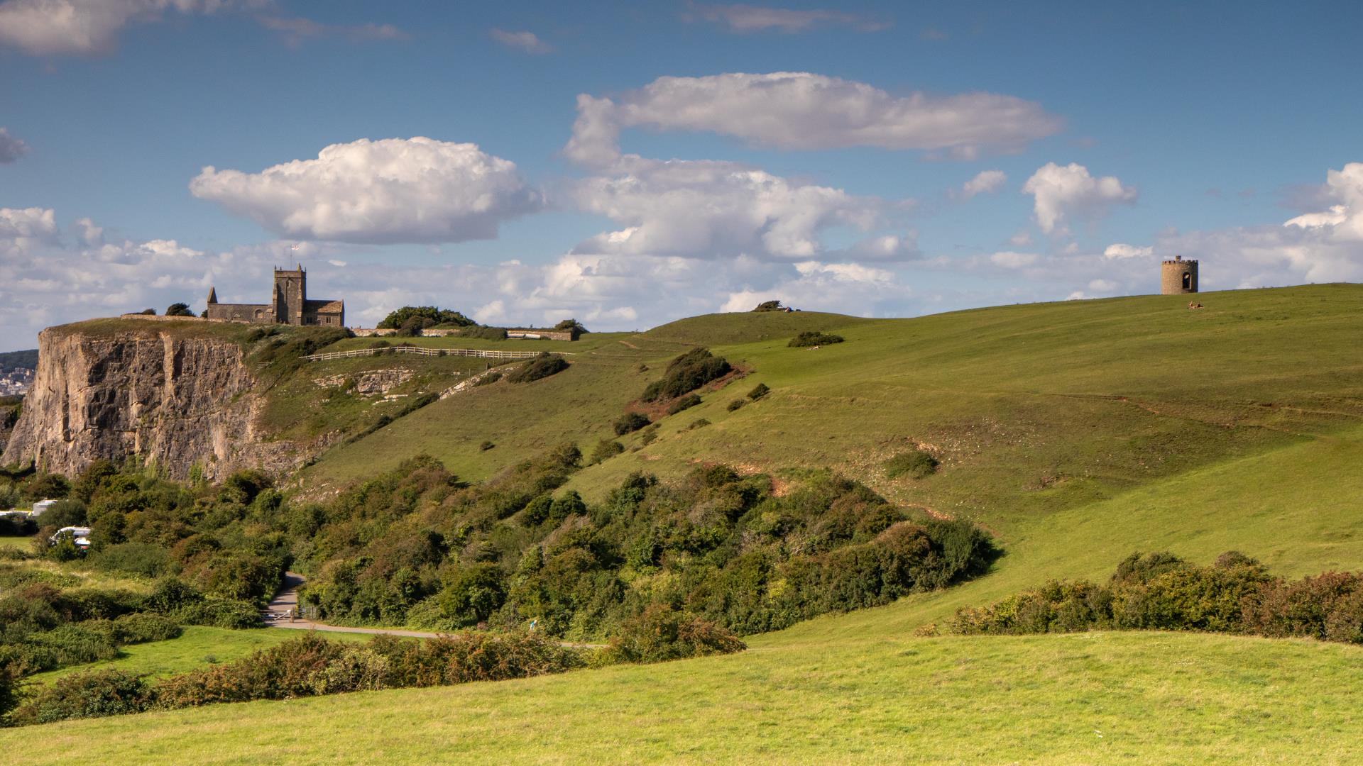 Brean Down Way at Uphill