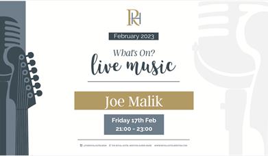 Joe Malik Live at The Royal Hotel
