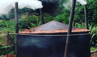 Charcoal Burning Day at Hestercombe