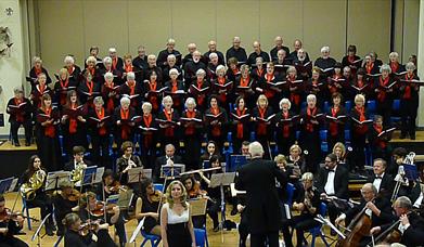 Portisead Choral Society in Gordano School