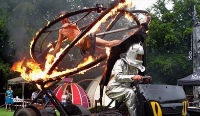 Joseph Peace Fire Spectacular and 3SIXTY Mountain Bikes
