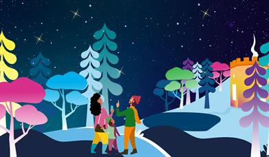 Experience Hestercombe's historic gardens as never before, on our colourful illuminated winter trail, ILLUMINATE