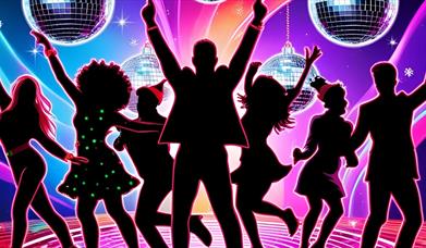 neon disco