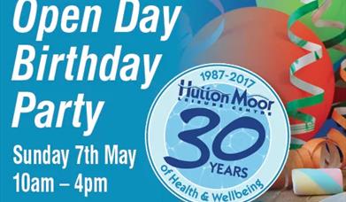 Hutton Moor Leisure Centre 30th Anniversary Open Day Event