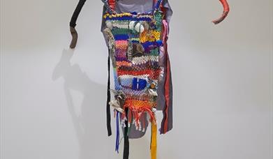 Article of clothing made with litter from the beach clean