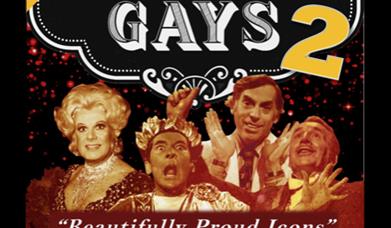 Poster depicting gay icons