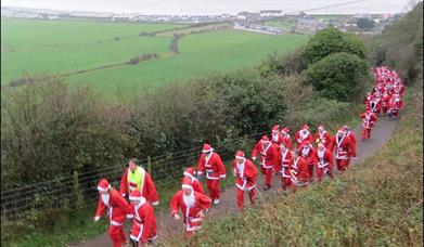 Brean Down Santa Scramble 5/10K Race