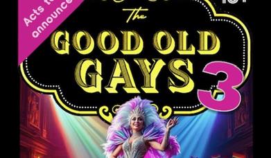 Poster depicting gay icons