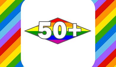 NSLGBT+ Forum 50+ Drop In Logo