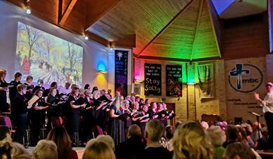 Members of the choir Christmas 2024