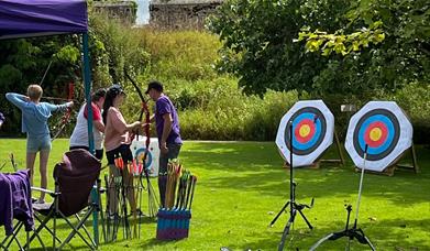 Archery Tournament at The Bishop's Palace