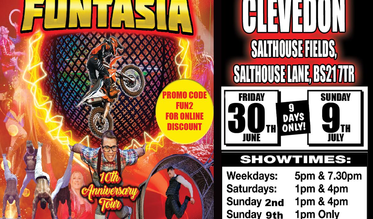 Circus Funtasia Visit WestonsuperMare