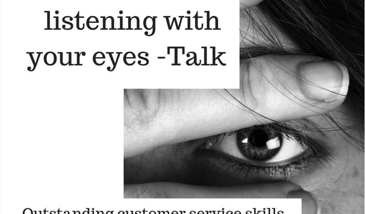 The art of listening with your eyes