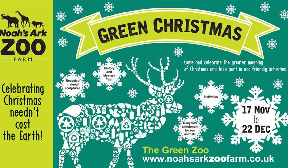 Green Christmas at Noah's Ark Zoo Farm