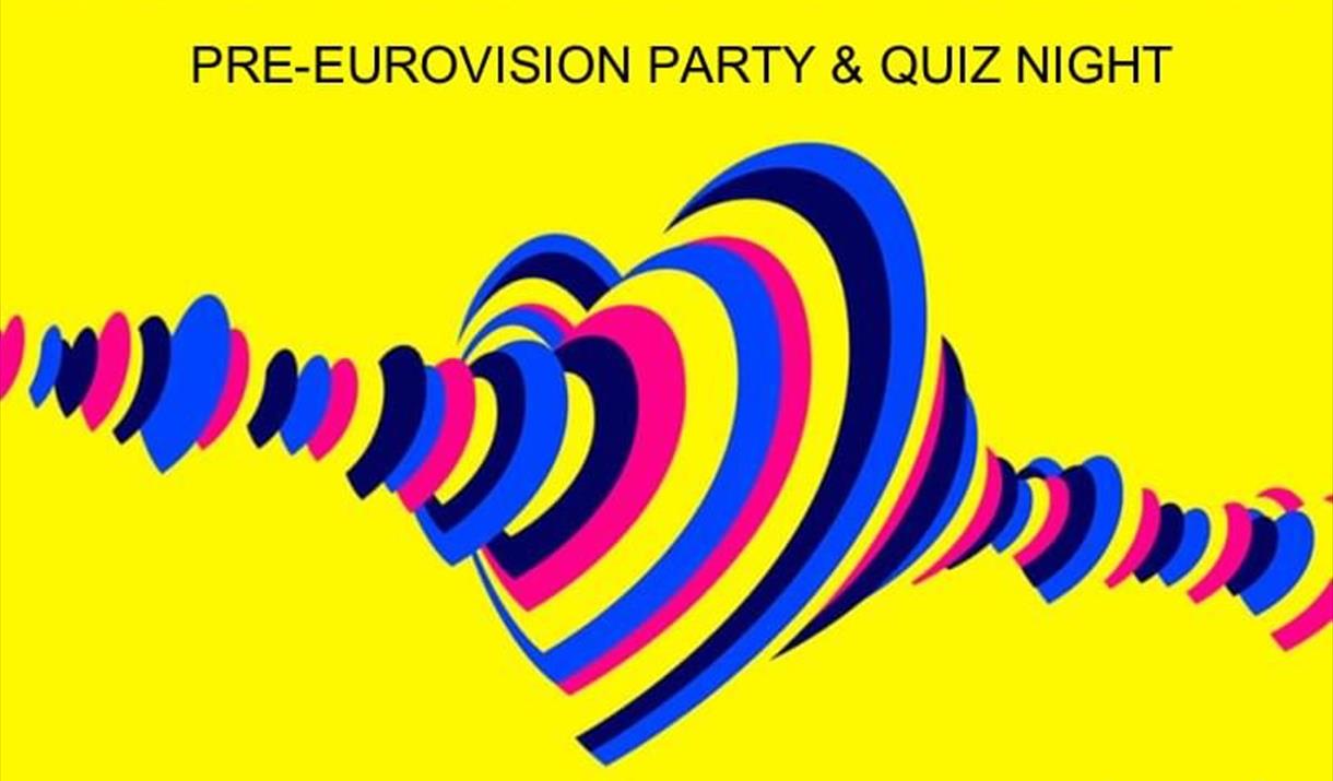 Eurovision logo and full details of event.