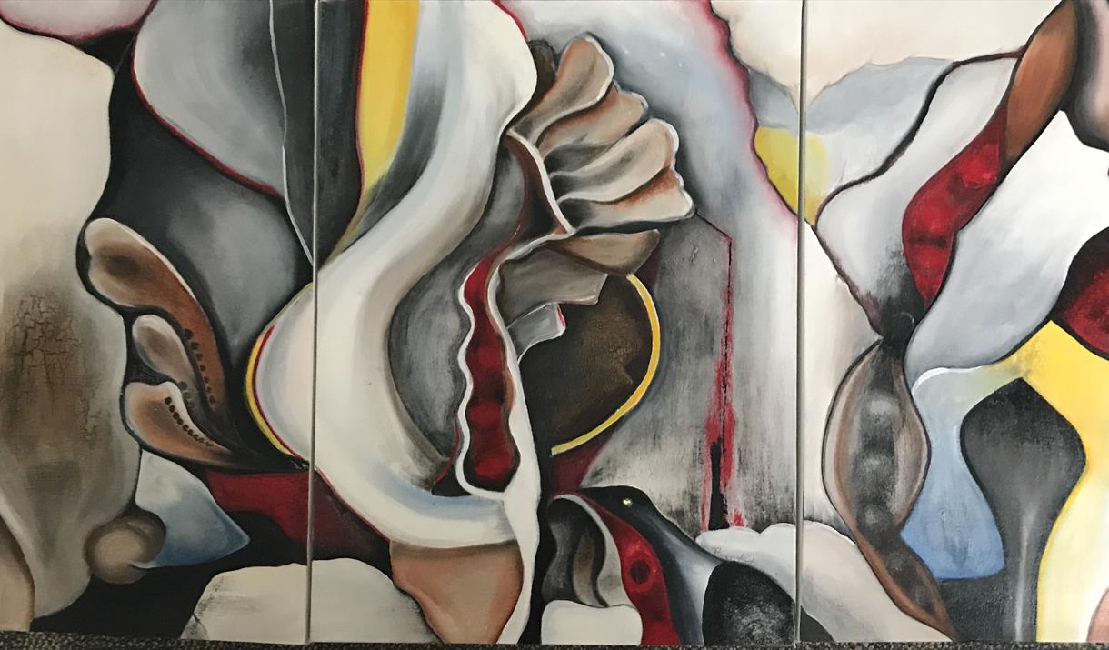 Soul Reflections: An exhibition of paintings by Norwegian artist, Anne Helene Ytreoy.