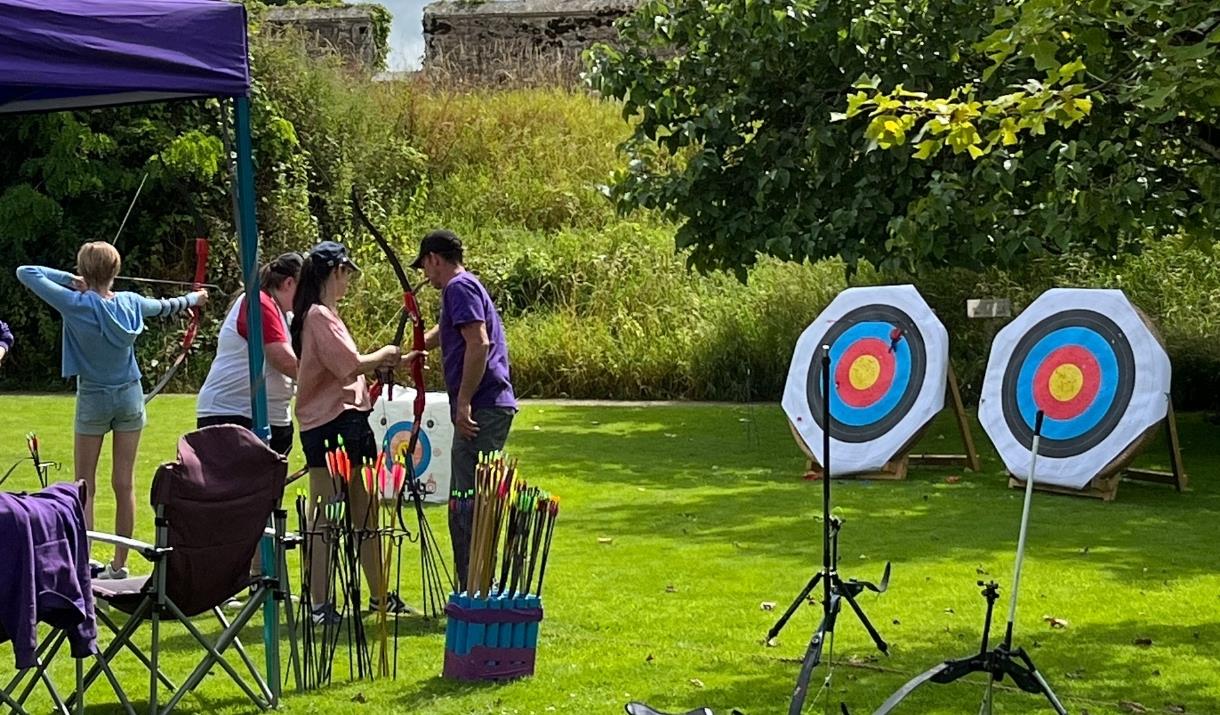 Archery Tournament at The Bishop's Palace