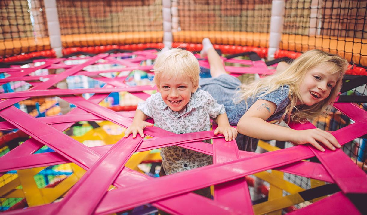 Children enjoying play at Brean