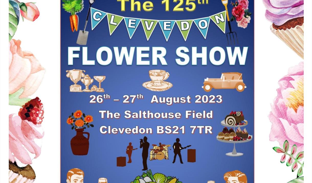 Poster advertising a flower show