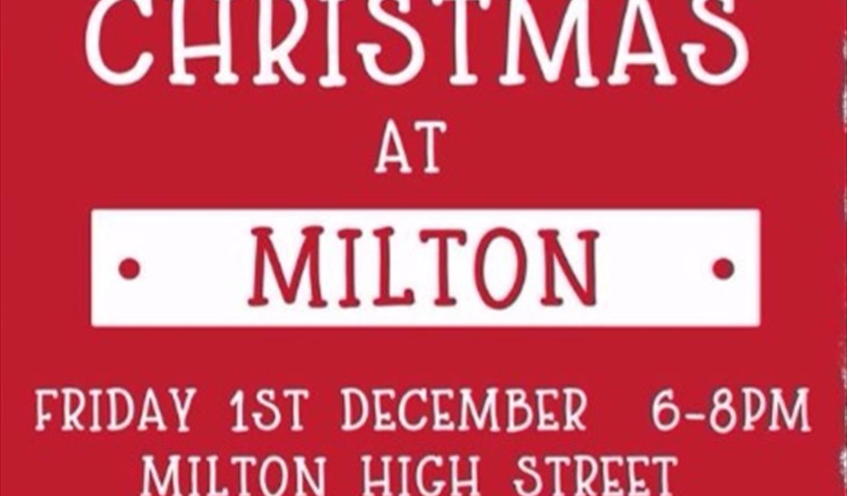 Christmas at Milton